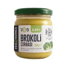 Veg&bones Bebek Çorbası 190g Brokoli - Ek Gıda 5'li Avantaj Paketi - 5 Adet Tarı