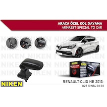RENAULT CLIO IV HB 2013- ARACA ÖZEL KOL DAYAMA SİYAH