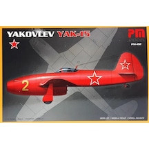 Yakovlev Yak-15 Pm Model Avcı Uçağı Demonte Plastik Maketi