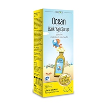 Ocean Balık Yağı Şurup Limon Aromalı 150 ML
