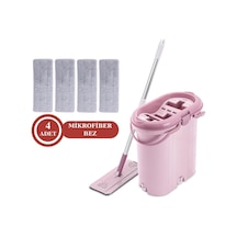 Flora 3 Bölmeli Trio Tablet Mop Seti Ve 4 Adet Mikrofiber Bez F405