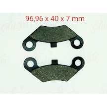 Atv Linhai Ön Fren Disk Balatası Yuvarlak Delik 2 Kulak Fa45