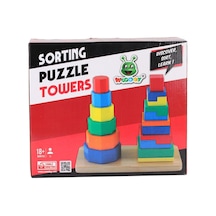 Kr055 Woodoy 2li Çeşit Kenar Kuleler 24
