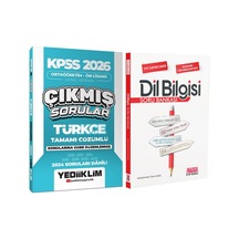 Yediiklim 2026 Kpss Ortaöğretim Önlisans Türkçe Konularına Göre Çıkmış Sorular Ve Akm Dil Bilgisi Soru Bankası Seti 2 Kitap