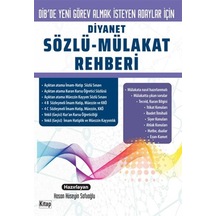 Diyanet Sözlü Mülakat Rehberi  - Hasan Çalışkan  - Kitap Dünyası