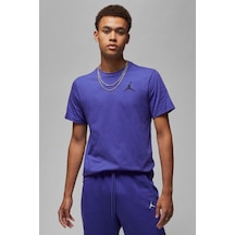 Nike Air Jordan Jumpman Ss Crew Mens Erkek Günlük Tişört Mor