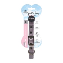 M-pets Gentle Dog Soft Boyun Tasması M Pink Çok Renkli