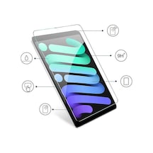Zore İpad Air 11 2024 Uyumlu Nvth Tablet Temperli Cam Ekran Koruyucu-şeffaf
