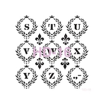 Hd16 Cadence Home Dekor Stencil 45X45