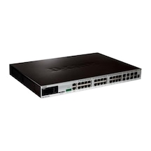 Dlink Dgs-3420-28tc 24 Port Gıgabıt + 4x10gb Sfp Combo Stackable L2+ Rackmount Swıtch