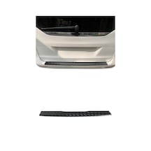 Mercedes Vito W447 2014-2027 Uyumlu Mat Arka Tampon Eşiği Alüminyum Siyah