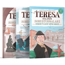 Görsel Mantıksal ve Bilişsel Beceri Etkinlik Seti (7-9 Yaş) - Teresa Halanın Soruşturmaları 1-2-3 (Çıkartmalı) - Antonio Calvan - Domingo Yayınevi