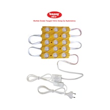 Mutfak Dolabı Tezgah Vitrin Dolap İçi Aydınlatma Led Turuncu 5'li