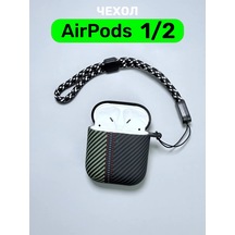 Luxo Airpods Uyumlu 2 Ve Airpods Uyumlu 1 Kablosuz Kulaklıklar İçin Kılıf 168030265 Siyah