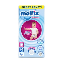 Molfix Külot Bez Fırsat Paketi 4 Numara 9-14 Kg 52'li - 7 Adet Tarı