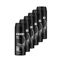 Axe Black Erkek Sprey Deodorant 6 x 150 ML