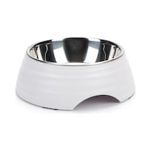 Beeztees Köpek Mama Su Kabı, Paslanmaz Çelik, 17,5cm