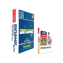 Tonguç 8. Sınıf Dinamo Tüm Dersler Soru Bankası Set ve Fen Deneme (6 Kitap+1 Deneme)