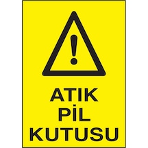 Atık Pil Kutusu 25 35 Dekote