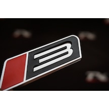 Ford Mustang 3 Bagaj Krom Metal 3M 3D Logo Amblem
