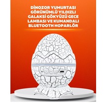 Ers Dinozor Yumurtası Tasarımlı Projektörlü Gece Lambası Diğer