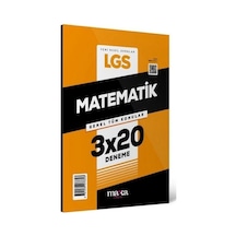 8. Sınıf LGS Matematik 3 x 20 Deneme- Marka Yayınları
