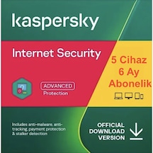 Kaspersky İnternet Security 5 Cihaz 6 Ay Dijital Abonelik