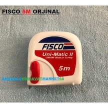Fisco 5 Metre Çelik Şerit Metre 5 Metrelik Metre