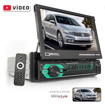 7'' İndash Teyp 4x45w Mirrorlink Bt Dual Usb Tf Aux Poke