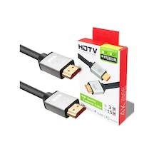 3m Hdmı Kablosu 4k 60hz, 8k Destekli Altın Kaplama Konektör Dayanıklı Pvc Kaplama