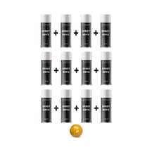 12 Adet Ral 1007 Koyu Nergiz Sarı Sprey Boya 400 Ml.
