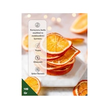 %100 Natural Air-dried Portakal Kurusu, Katkısız Koruyucusuz Sağlıklı Atıştırmalık - 100g Diğer