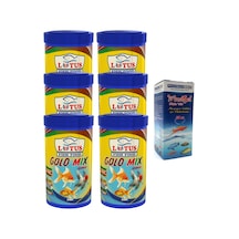Gold Mix Granulat 6x100ml Japon Balık Yemi ve Vitamini