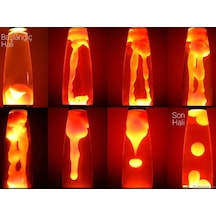 Dekorati Ev Hediyesi Lav Lambası 41 cm Konsept Lamba Gece Lambası Lava Lamp Masa 75