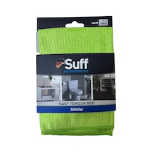 Nilüfer Damalı Mikrofiber Yüzey Temizlik Bezi 40 X 40 Cm, Yeşil