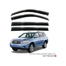 Toyota Uyumlu Highlander Kromlu Cam Rüzgarlığı Niken 2008+