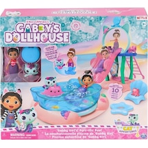 Mey İthalat 6067878 Gabbys Dollhouse Gabby Ve Mercat Purr-ific Havuz Oyun Seti