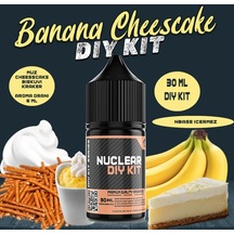 Nuclear 30ML Dıy Kit Banana Cheescake Gıda Aroması ( 6 ML Aroma İçerir )