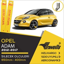 Opel Adam Muz Silecek Takımı 2013-2017 İnwells