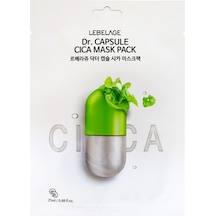Lebelage Yatıştırıcı Kapsül Centella Asiatica Kağıt Maske LEBELAGE Dr. Capsule Cica Mask Pack