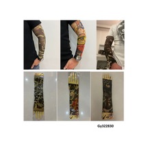 Giyilebilir Dövme 3 Çift 6 Adet Kol Çorap Dövmesi Sleeve Tattoo Set7