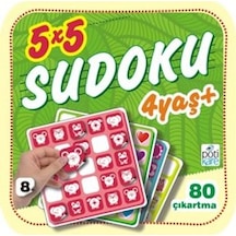 5 x 5 Sudoku – 8 (4 Yaş +)
