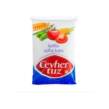 Cevher Tuz İyotlu Rafine Sofra Tuzu 750 G