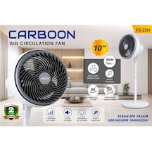 Carboon Fs-25h Elektirkli 80w Vantilatör
