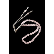 Arpa Kesim Pembe Kuvars Tesbih 641 Rose Quartz