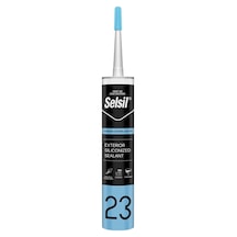 Yağmura Dayanıklı Pro Silikonize Mastik Beyaz 485 Gr.