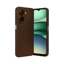 Samsung Galaxy Uyumlu , A07 4g Auto Focus Karbon Kapak - Kahverengi