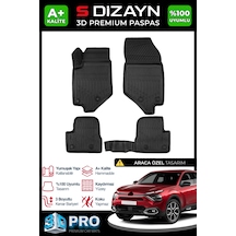 S-dizayn Citroen C4x 3d Pro Havuzlu Paspas 2022 Üzeri A+ Kalite