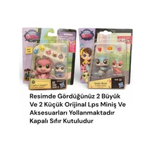 Maymun Saffron Ve Sincap Holden Lps Miniş Oyuncak Aksesuarlı 2 Farklı Set Birlikte