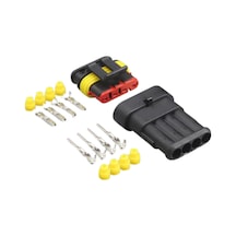 Super Seal Konnektör Takım - Erkek/dişi 4 Pin